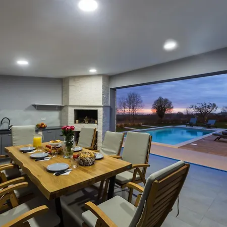 Villa Harmony For 8 People In Istria With 50 M2 Private Pool And Sea View